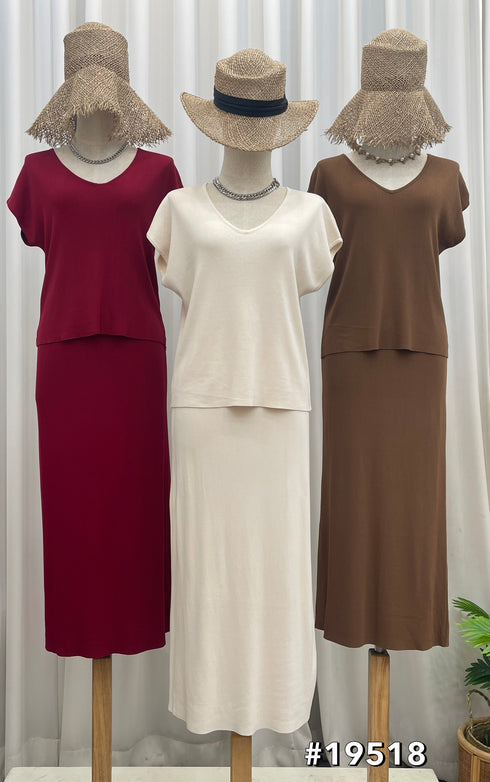 Women Casual Tops and Skirts